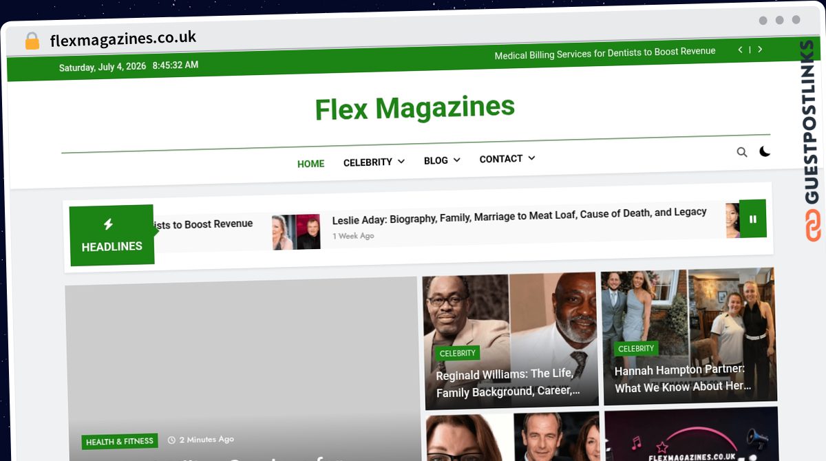 Publish Guest Post on flexmagazines.co.uk