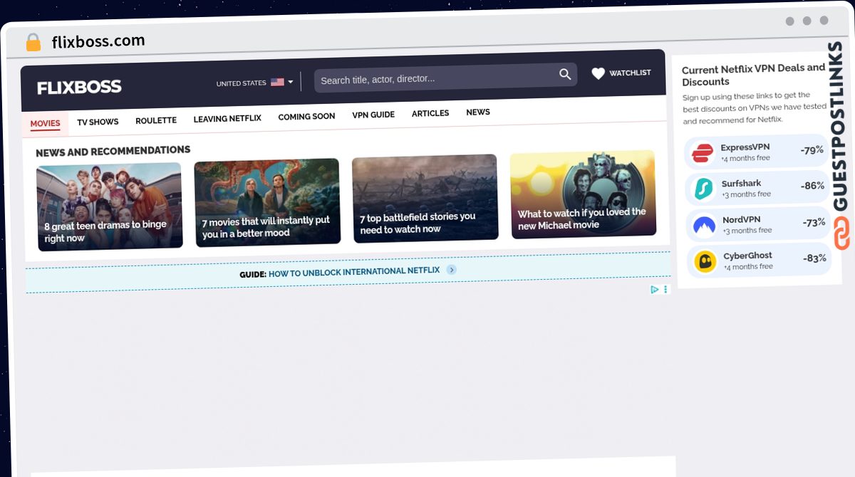 Publish Guest Post on flixboss.com