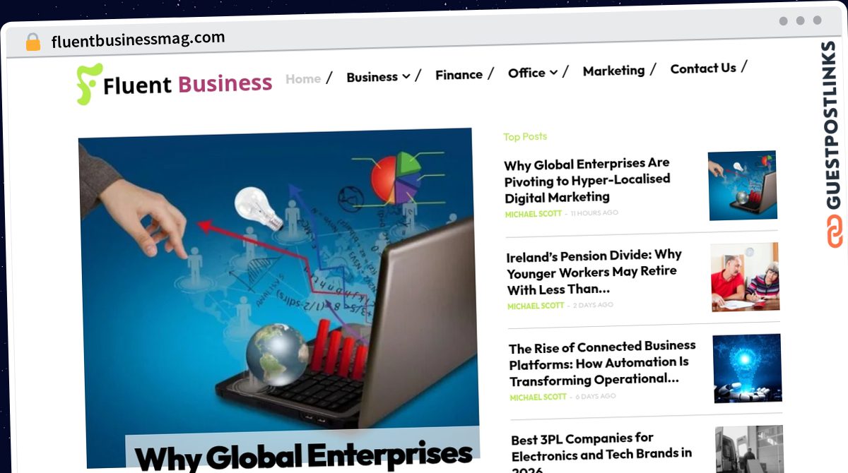 Publish Guest Post on fluentbusinessmag.com