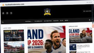 Publish Guest Post on footballclubmenu.com