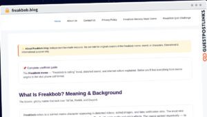 Publish Guest Post on freakbob.blog