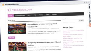 Publish Guest Post on freebetslots.com