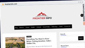 Publish Guest Post on frontierinfo.com