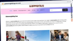 Publish Guest Post on globeinsightblogcom.com