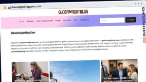 Publish Guest Post on globeinsightblogcom.com