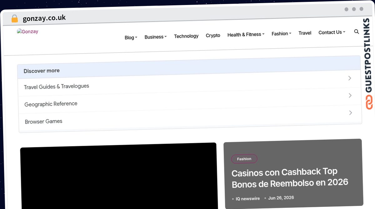 Publish Guest Post on gonzay.co.uk