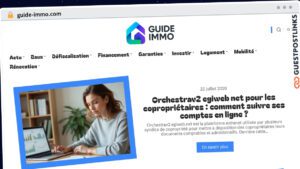 Publish Guest Post on guide-immo.com