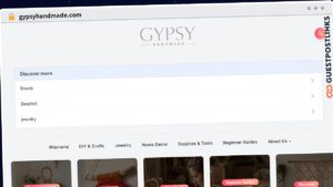 Publish Guest Post on gypsyhandmade.com