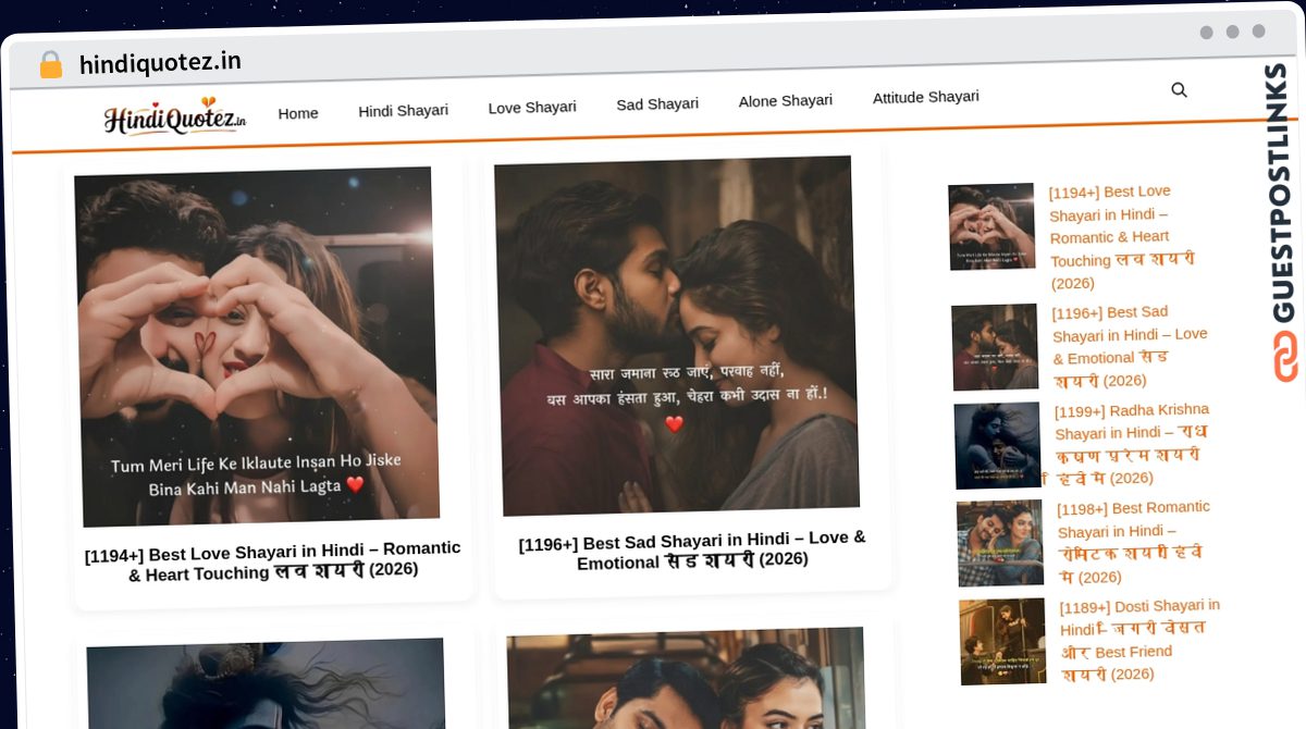 Publish Guest Post on hindiquotez.in