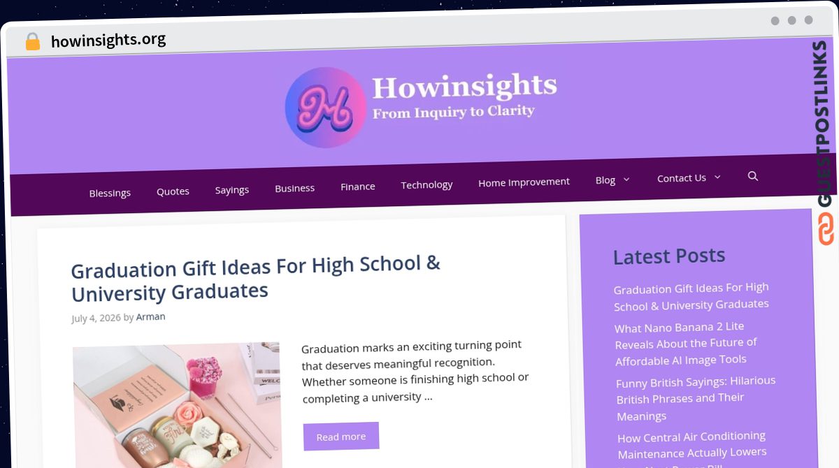 Publish Guest Post on howinsights.org