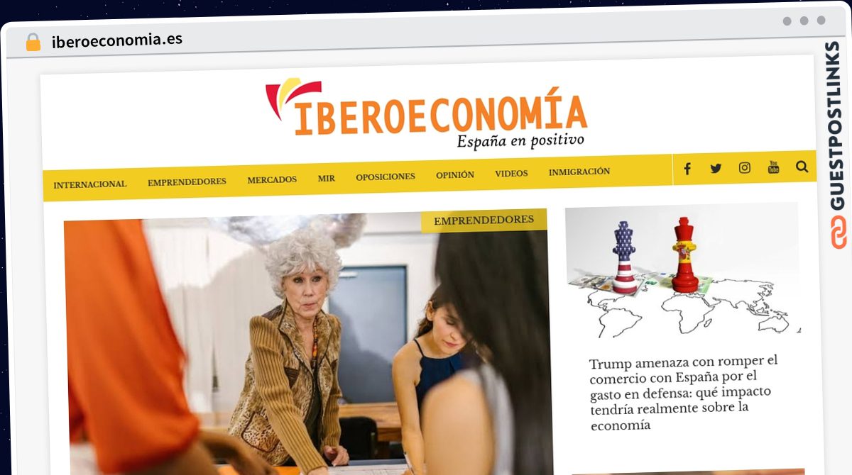 Publish Guest Post on iberoeconomia.es