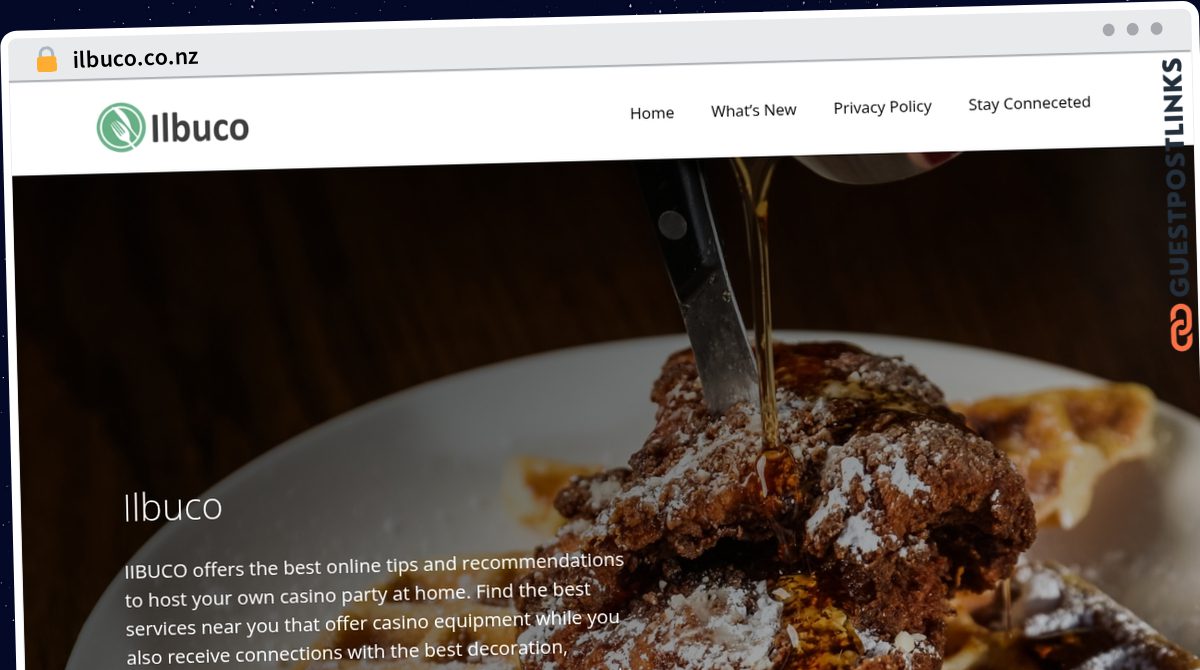Publish Guest Post on ilbuco.co.nz