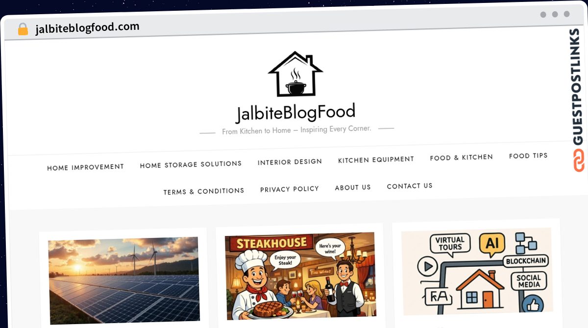 Publish Guest Post on jalbiteblogfood.com