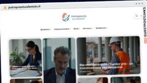 Publish Guest Post on jentreprendsaufeminin.fr