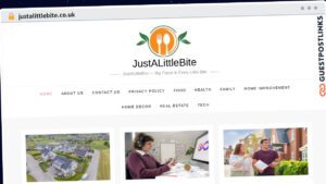 Publish Guest Post on justalittlebite.co.uk