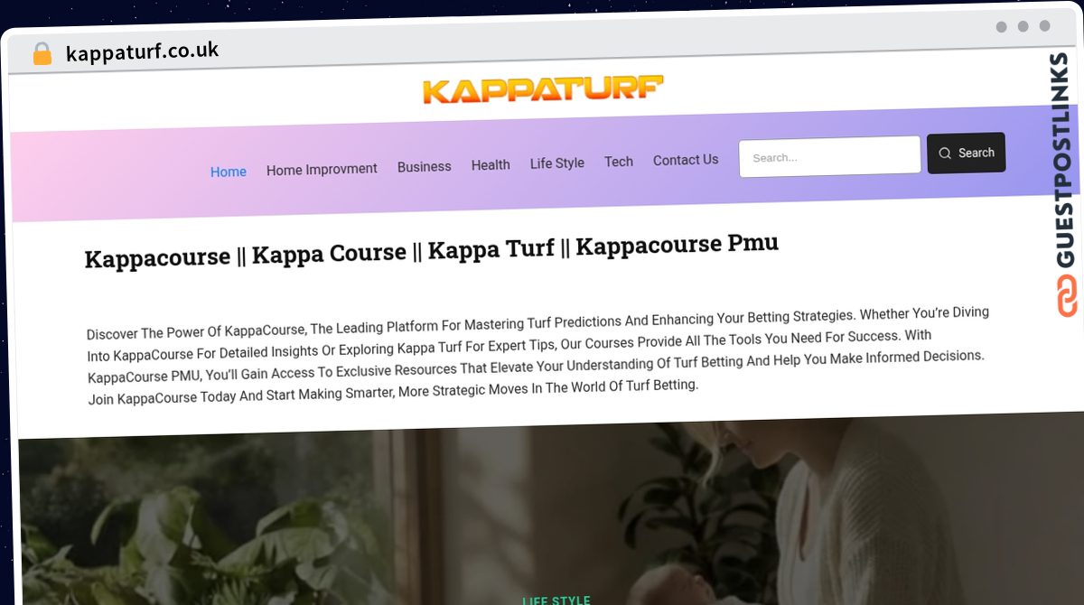 Publish Guest Post on kappaturf.co.uk