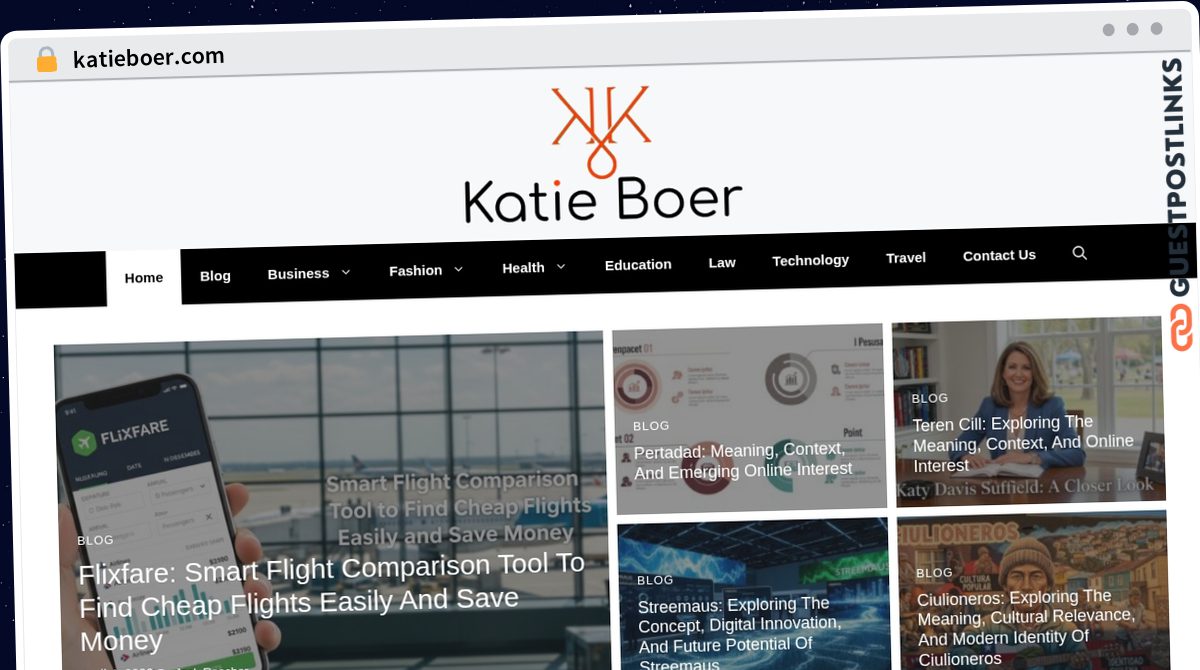 Publish Guest Post on katieboer.com