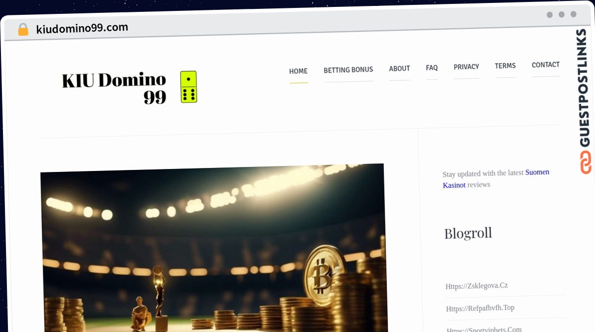 Publish Guest Post on kiudomino99.com