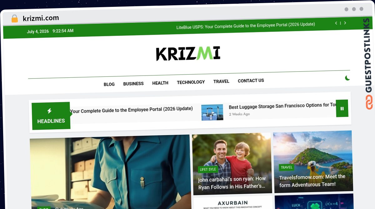 Publish Guest Post on krizmi.com