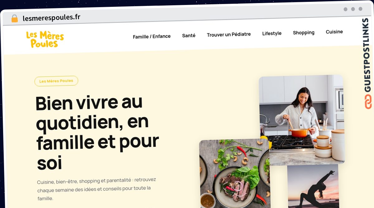 Publish Guest Post on lesmerespoules.fr