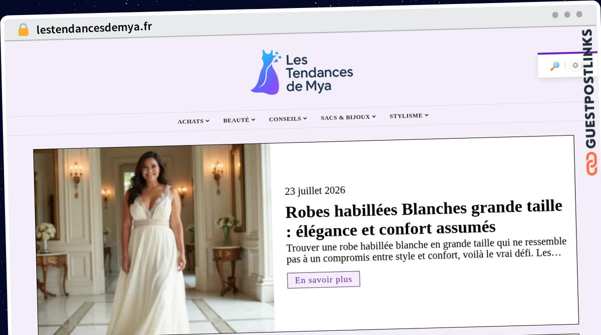 Publish Guest Post on lestendancesdemya.fr