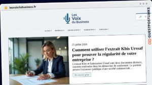 Publish Guest Post on lesvoixdubusiness.fr