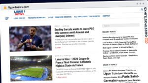 Publish Guest Post on ligue1news.com