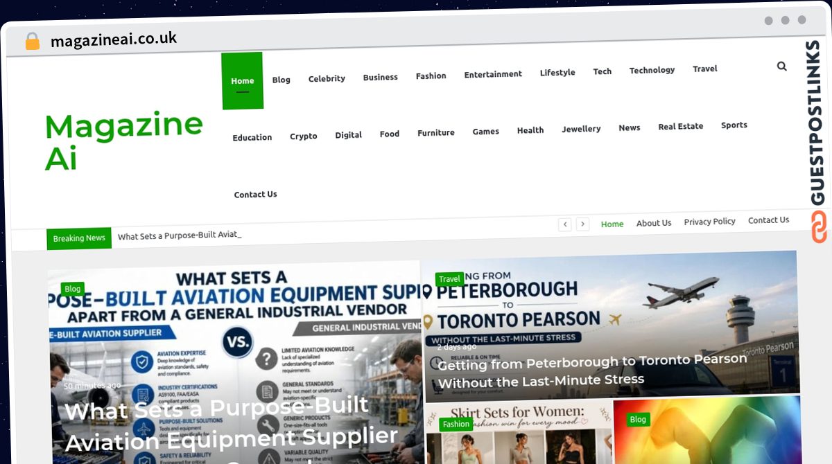 Publish Guest Post on magazineai.co.uk