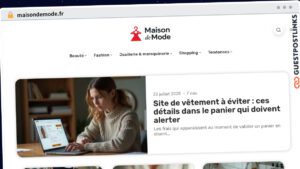Publish Guest Post on maisondemode.fr