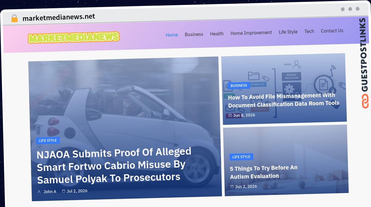 Publish Guest Post on marketmedianews.net