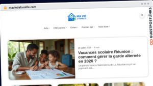 Publish Guest Post on maviedefamille.com