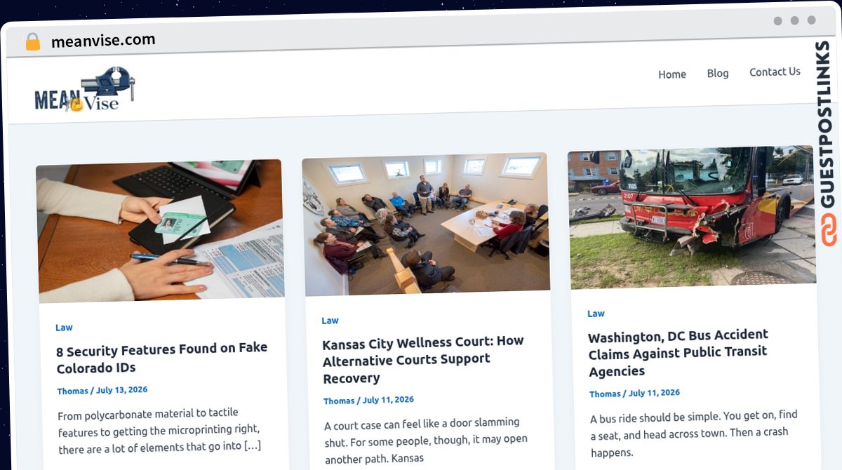 Publish Guest Post on meanvise.com