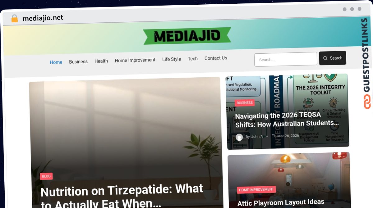 Publish Guest Post on mediajio.net