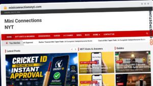 Publish Guest Post on miniconnectionsnyt.com