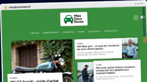 Publish Guest Post on missdeuxroues.fr