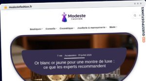 Publish Guest Post on modestefashion.fr