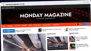 Publish Guest Post on mondaymagazine.co.uk
