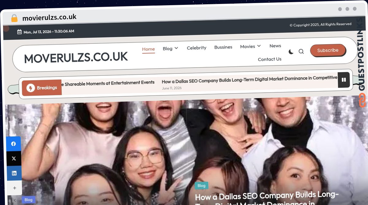 Publish Guest Post on movierulzs.co.uk