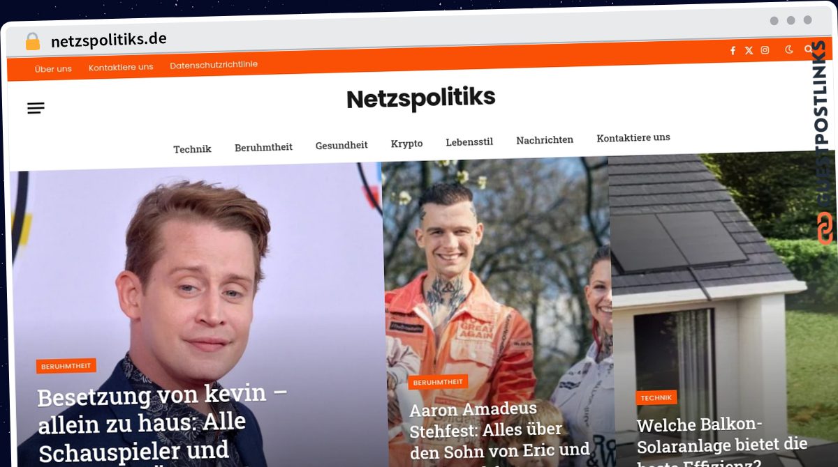 Publish Guest Post on netzspolitiks.de