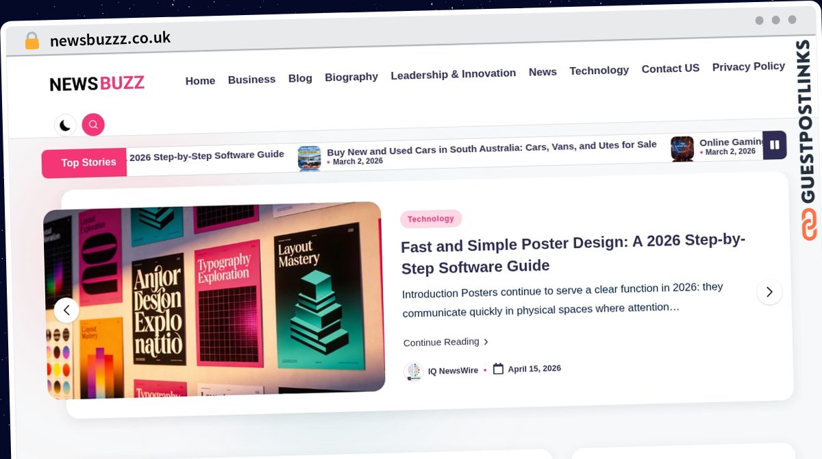 Publish Guest Post on newsbuzzz.co.uk