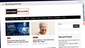 Publish Guest Post on offeredmagazine.com