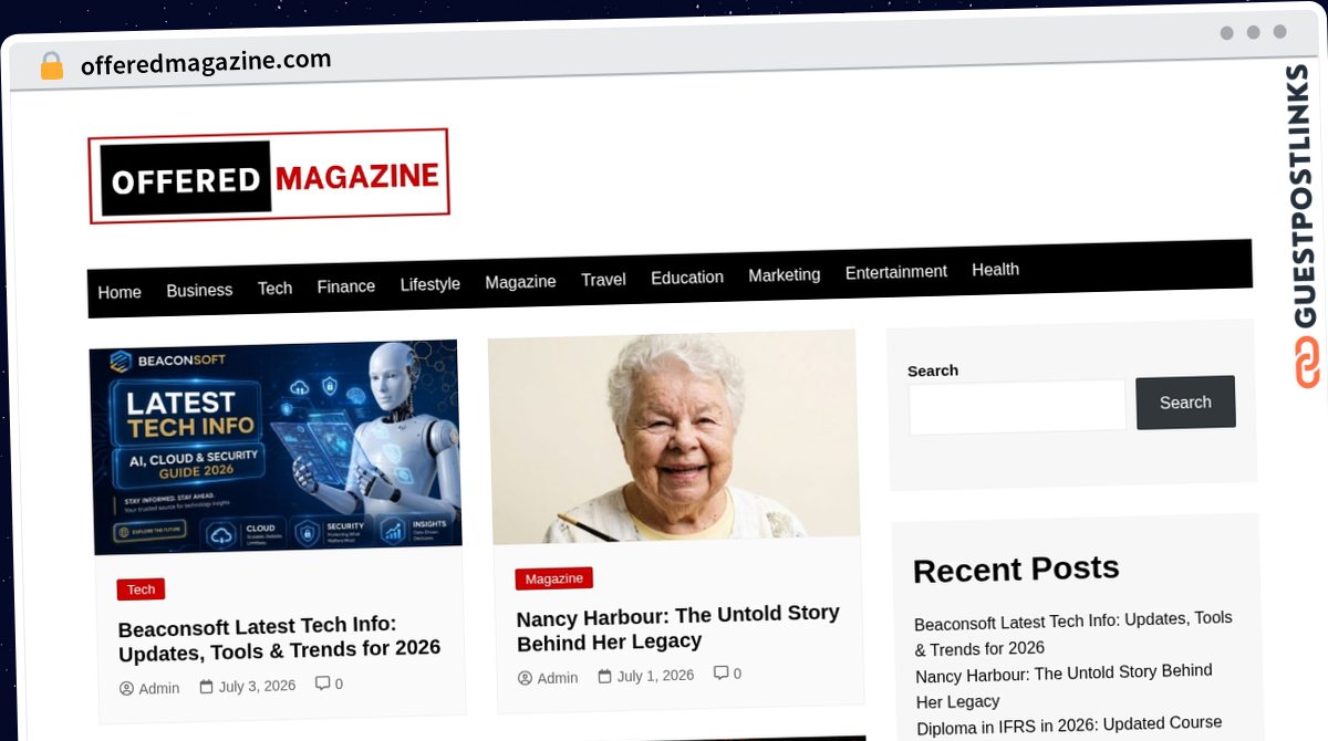 Publish Guest Post on offeredmagazine.com