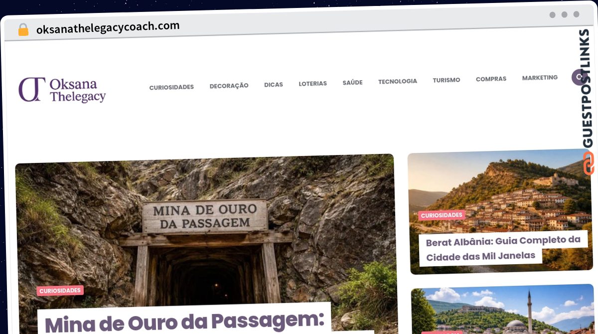Publish Guest Post on oksanathelegacycoach.com