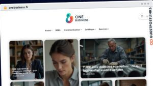 Publish Guest Post on onebusiness.fr