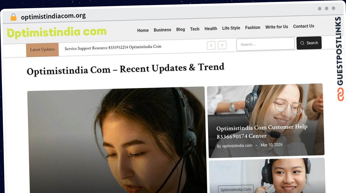 Publish Guest Post on optimistindiacom.org