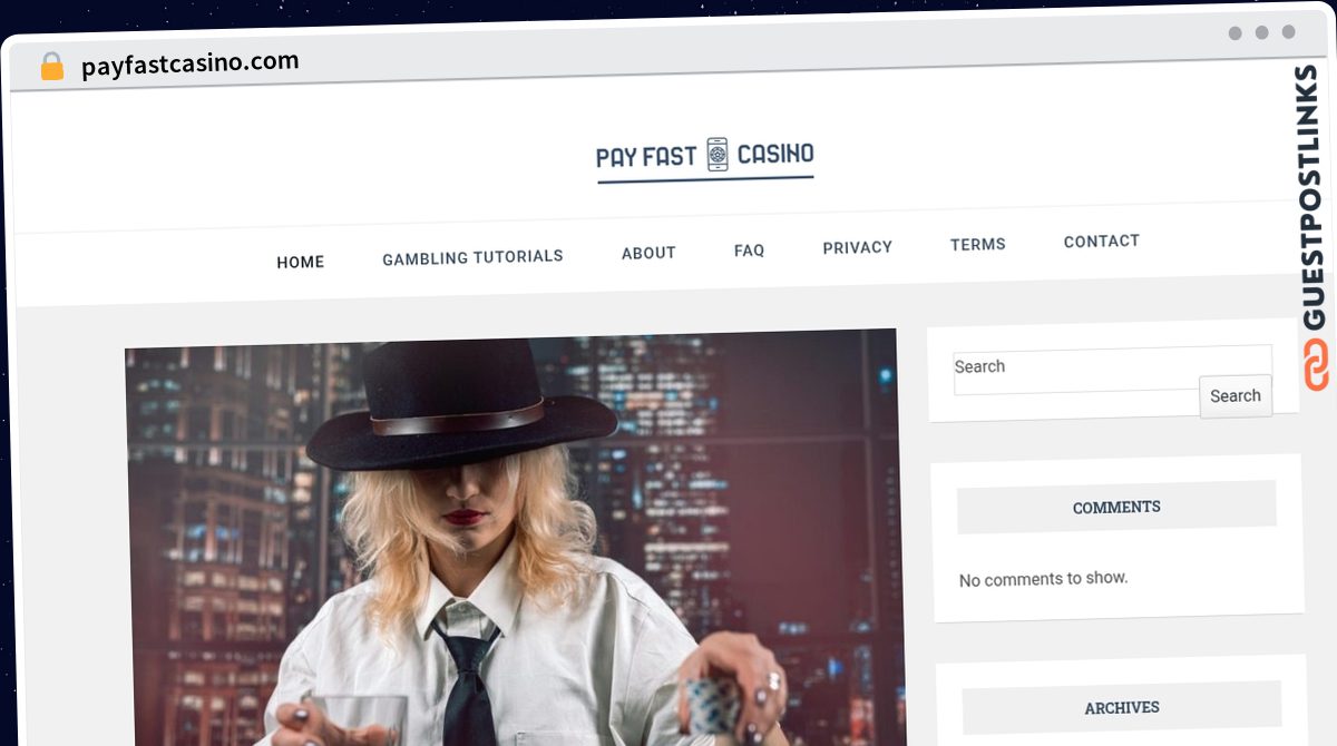 Publish Guest Post on payfastcasino.com