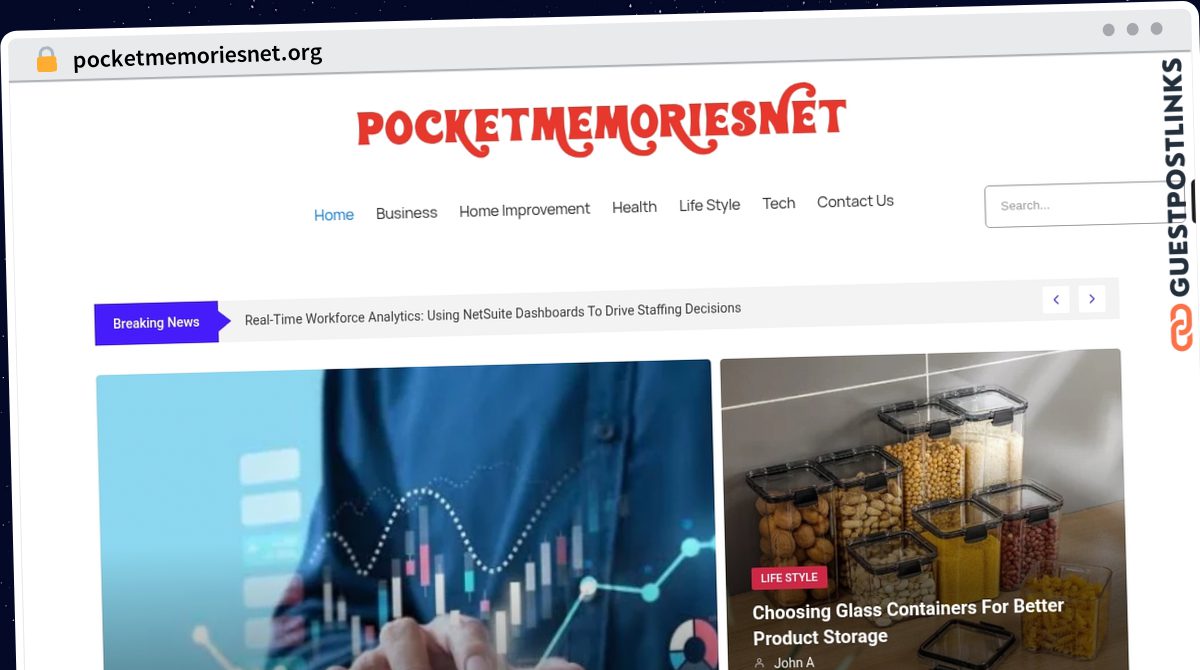 Publish Guest Post on pocketmemoriesnet.org