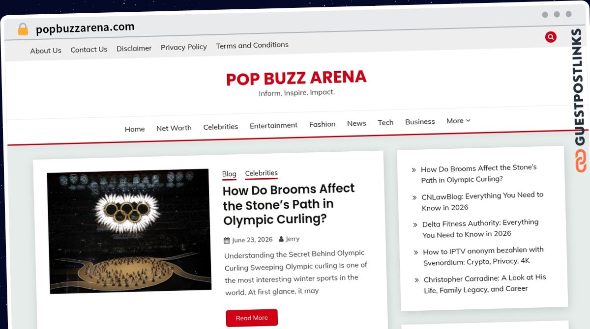 Publish Guest Post on popbuzzarena.com
