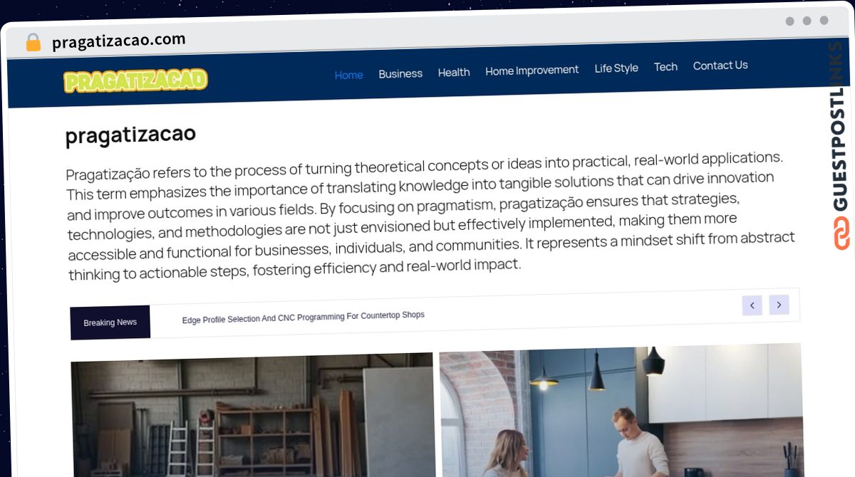 Publish Guest Post on pragatizacao.com