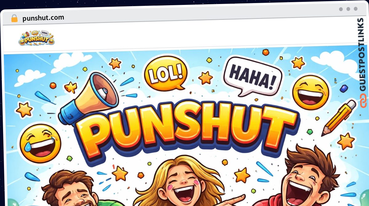 Publish Guest Post on punshut.com